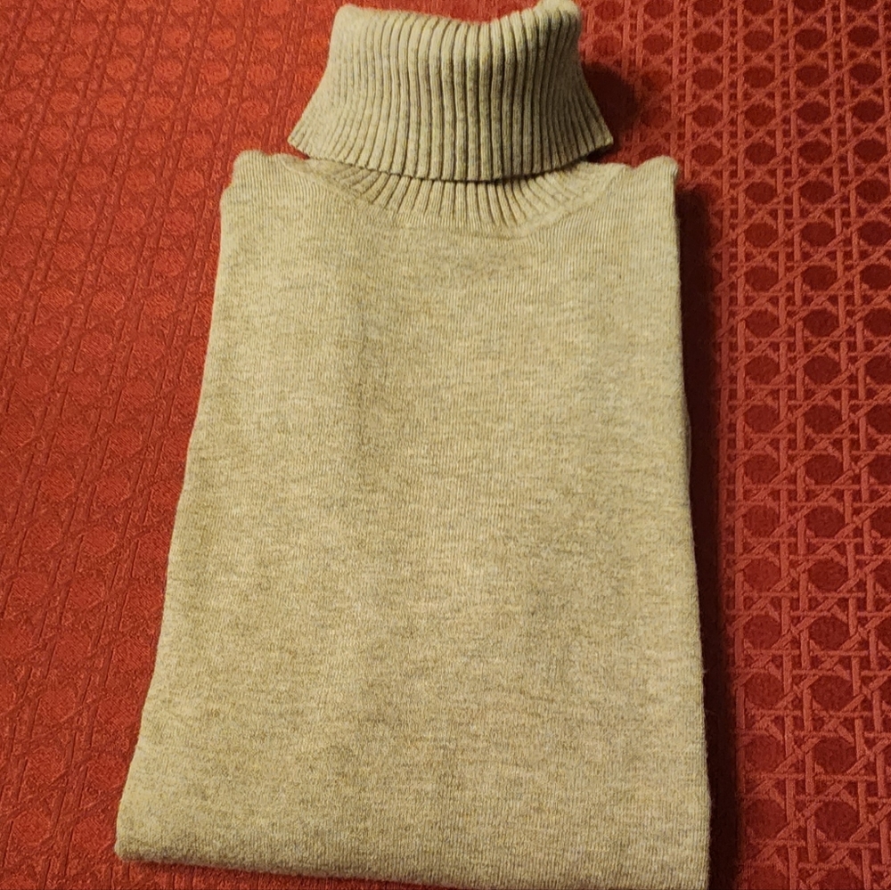 Ladies small fitted turtleneck blouse. Apt 9.